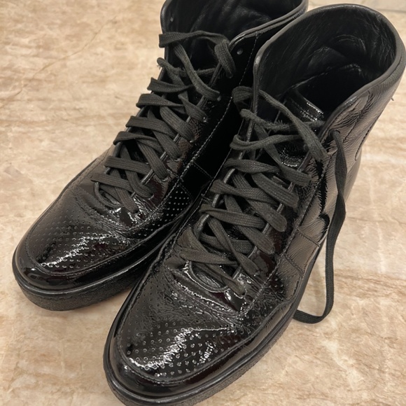 Gucci ankle booties. Leather black. size 9 - Picture 4 of 7